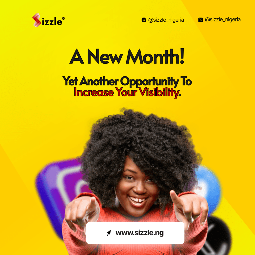 Sizzle Happy New Month Post