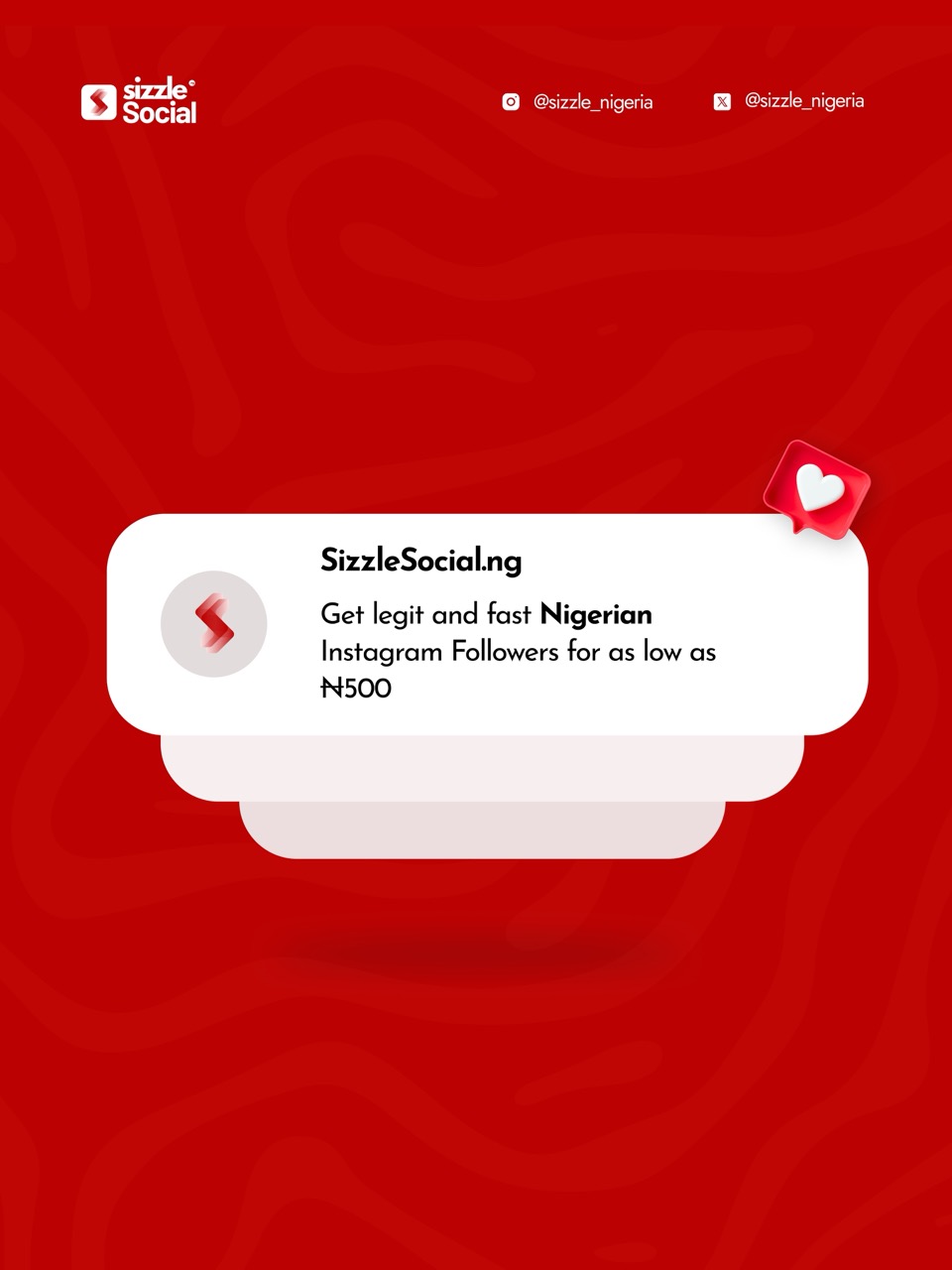 Legit Nigerian Instagram followers growth starting from ₦500