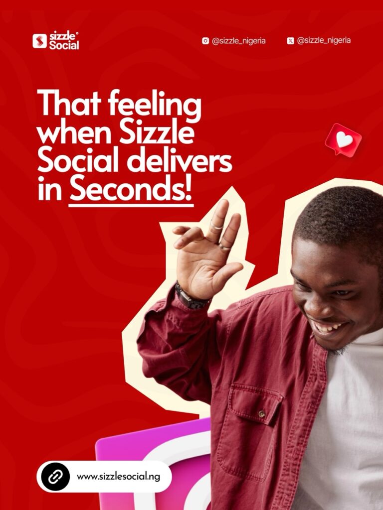 That moment when you place an order to grow your socials on Sizzle Social And results start showing almost immediately.