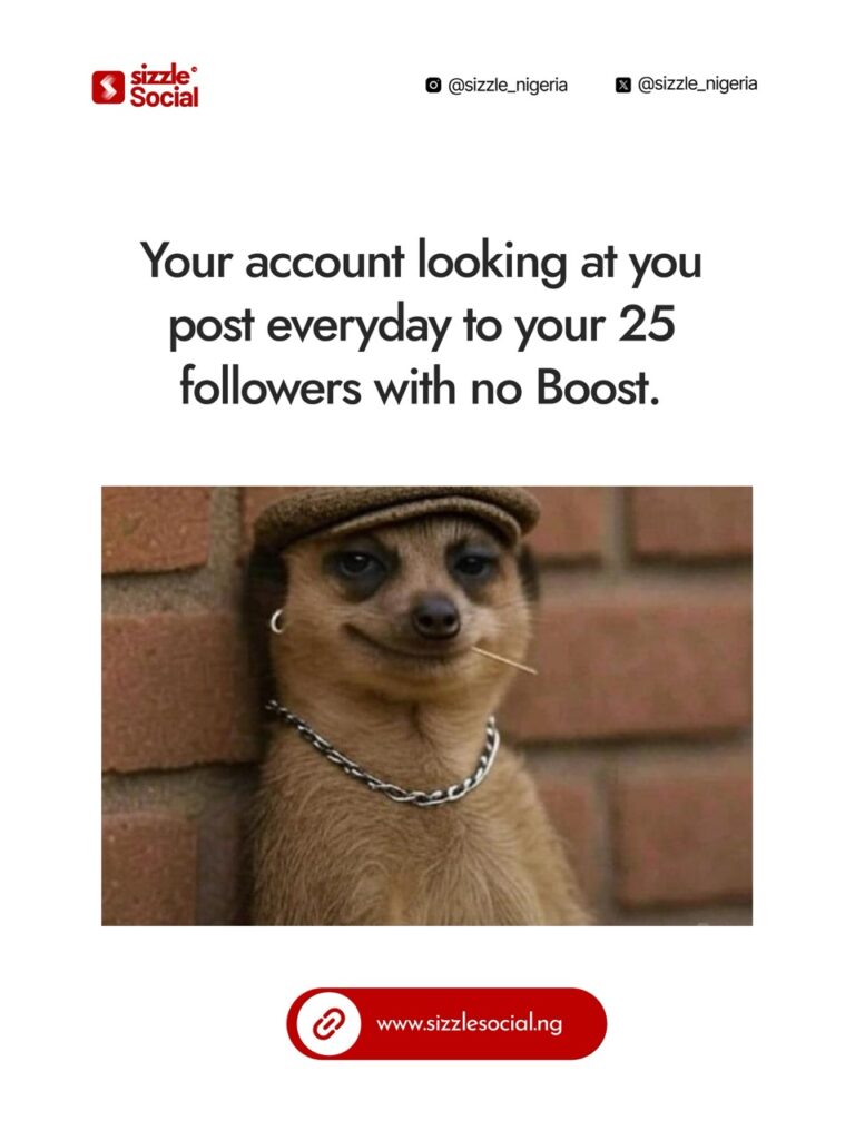 Small social media account struggling with low reach and engagement