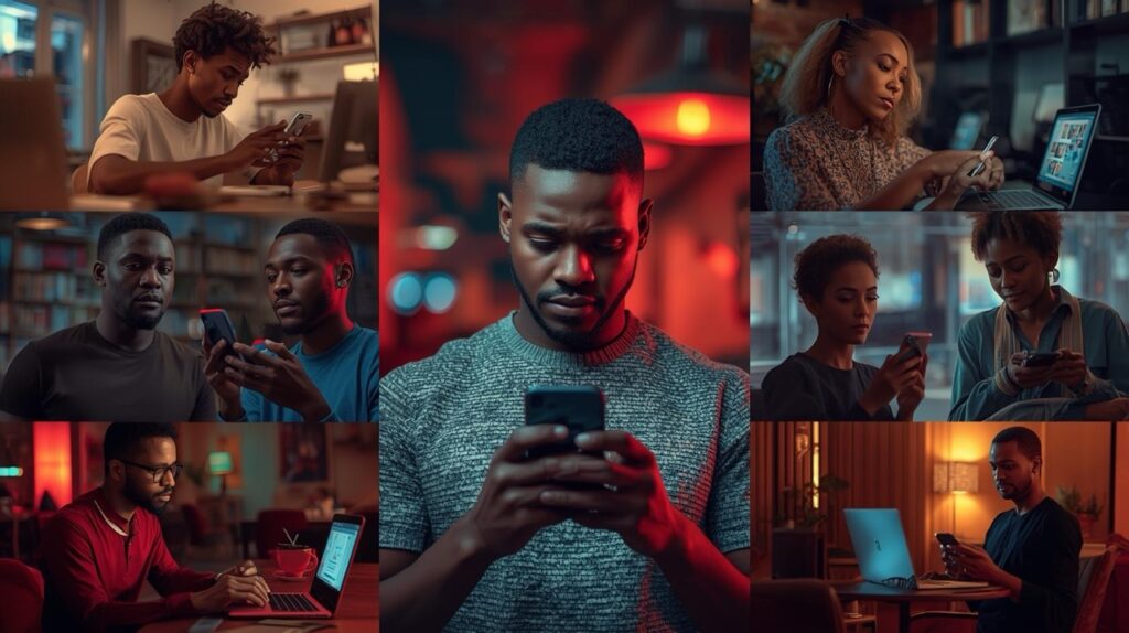 Nigerian content creator frustrated with low engagement and slow follower growth on social media