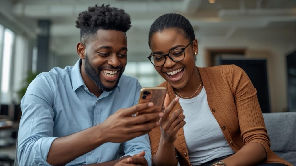 Nigerian influencers and brands collaborating and growing together on social media
