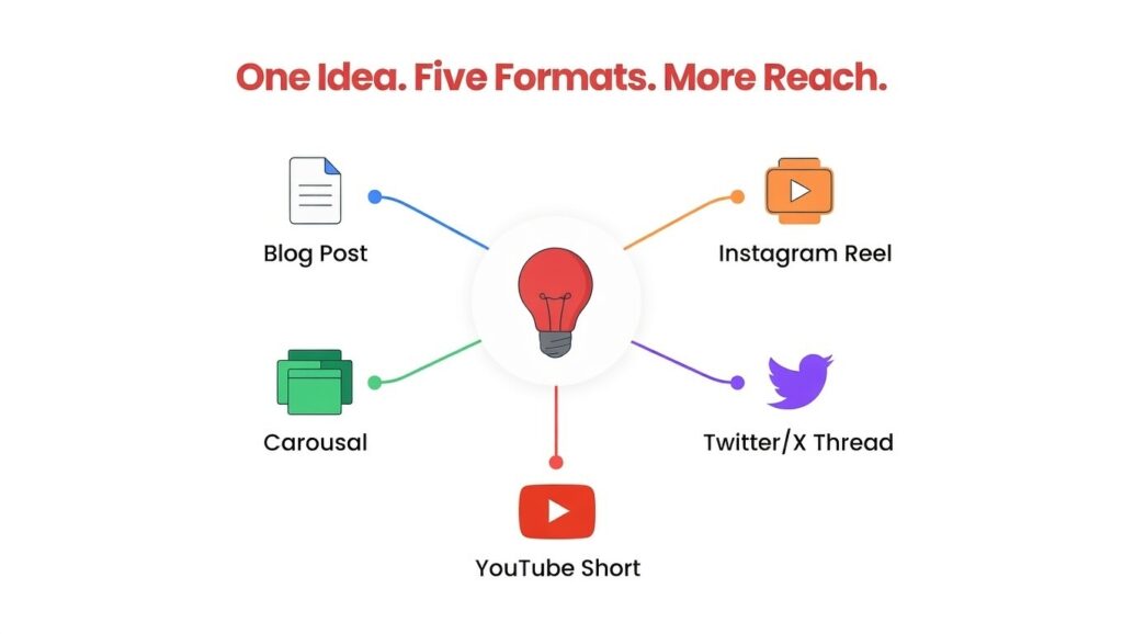 Improve engagement on existing content repurpose distribution strategy