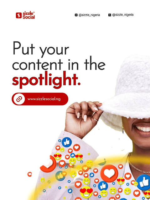 Sizzle Social content spotlight promotion