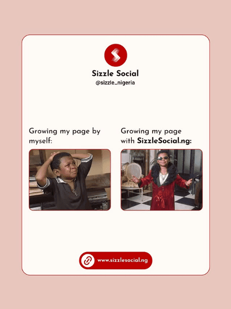 Growing my page by myself Vs growing my page with sizzle social