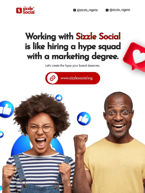 Sizzle Social marketing hype squad branding