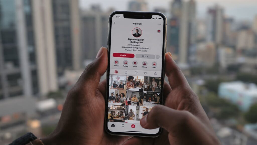 complete Instagram profile converts Nigeria trust signals