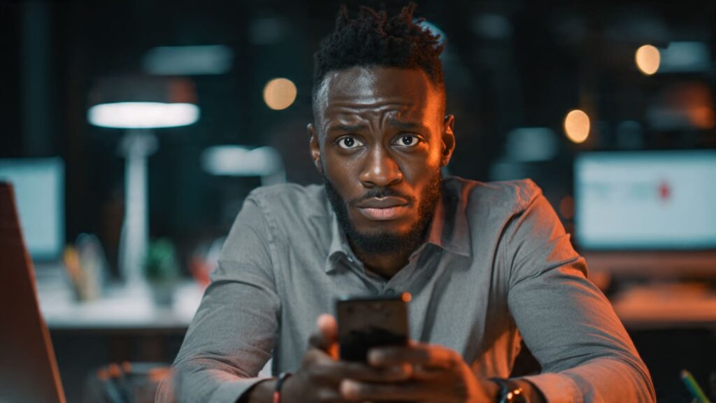 Nigerian brand manager experiencing zero social media engagement after posting, representing the problem of posting into the void in Nigeria