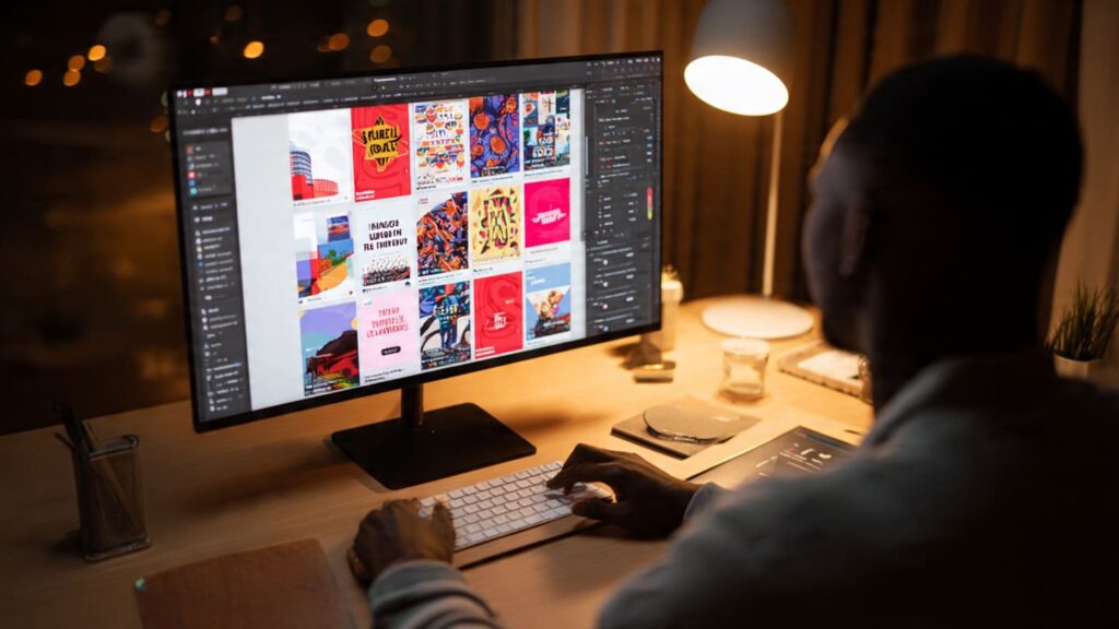 Nigerian content creator designing a save-worthy educational carousel for Nigerian Instagram audience