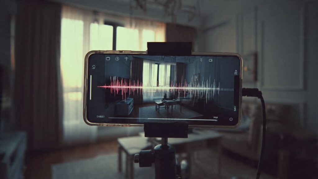 Nigerian content creator filming a before-after 15-second Reel transition timed to a trending Naija sound