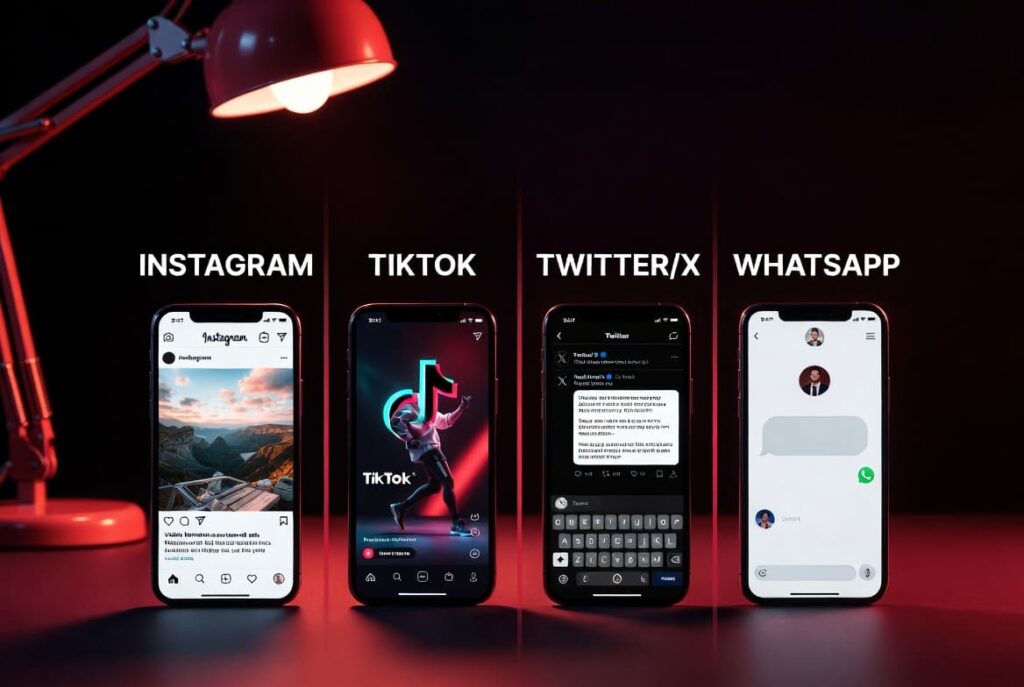 Instagram TikTok WhatsApp platform strategy comparison Nigerian creators 2026
