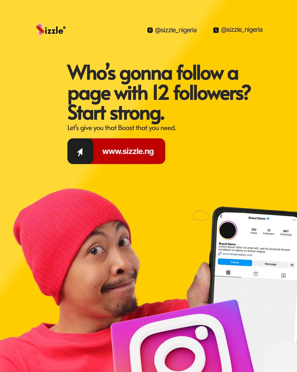 How to start growing your Social Media Pages with Sizzle Nigeria How to start growing your Social Media Pages with SizzleSocial.ng